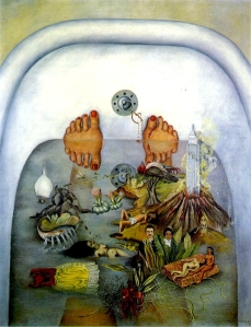 What The Water Gave Me, by Frida Kahlo